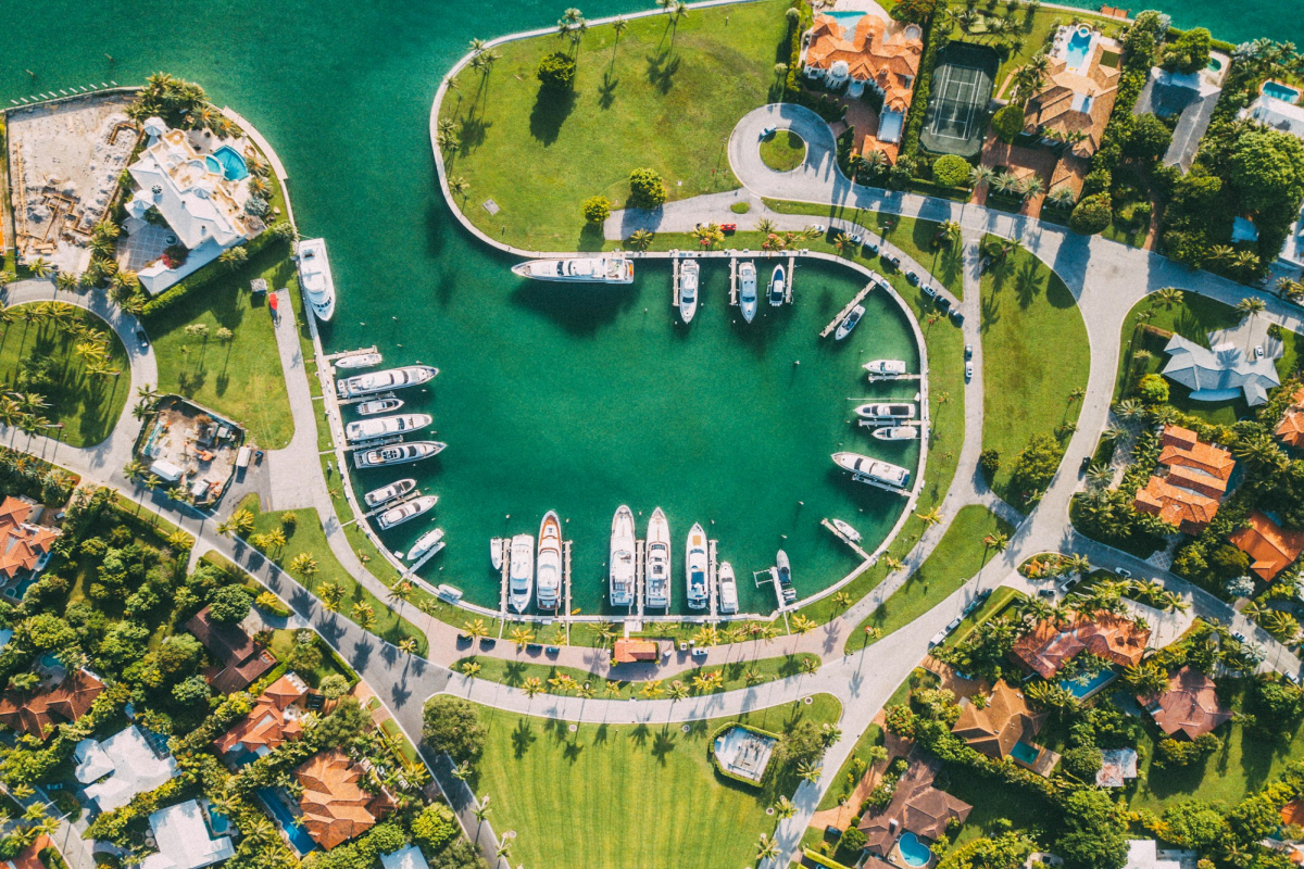 A Bird's Eye View: Serenity Above the Boatyard
