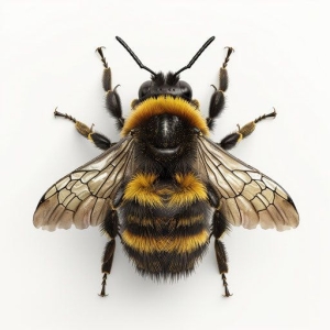 A Close Look at the Spectacular Anatomy of a Bee
