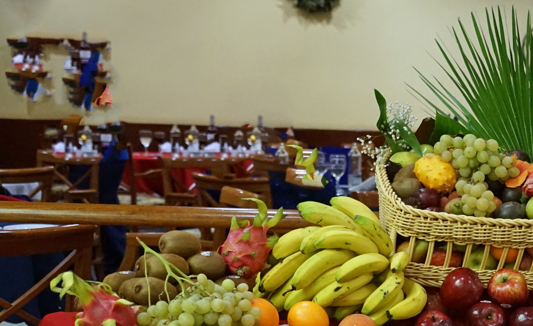 A Visual Feast: The Alluring Appeal of a Fruit Buffet Display