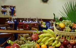 A Visual Feast: The Alluring Appeal of a Fruit Buffet Display