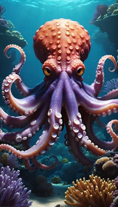 Breathtaking Underwater Spectacle: The Vibrant and Multifaceted Octopus