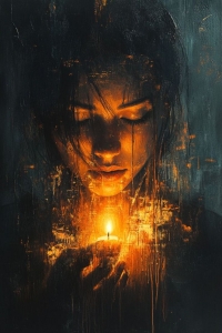 Captivating Candlelight: An Intimate Exploration of Light and Shadow