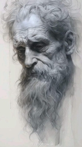 Classical Art Techniques Explored in a Realistic Portrait of an Elderly Man