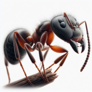 Close-Up Realism: The Intricate Anatomy of an Ant