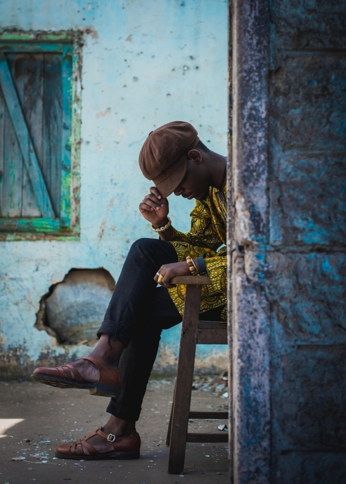 Contemplation in Style: A Blend of Fashion and Culture