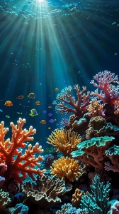 Dazzling Underwater World: Discover the Vibrant Coral Reefs