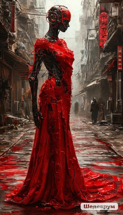 Dystopian Fashion: The Intersection of Technology and Style in an Urban Jigsaw Puzzle Planet