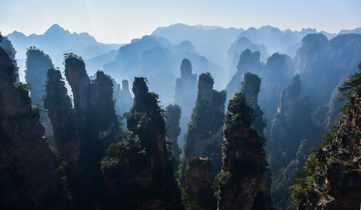 Enigmatic Beauty of Zhangjiajie National Park in China: A Natural Wonder