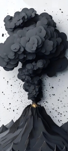 Epic Volcanic Eruption: Nature's Dramatic Display