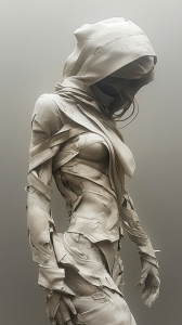 Ethereal Enigma: A Mysterious Figure Shrouded in Light