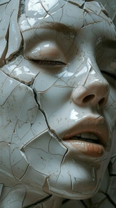 Fractured Elegance: The Beauty In Imperfection and Transience