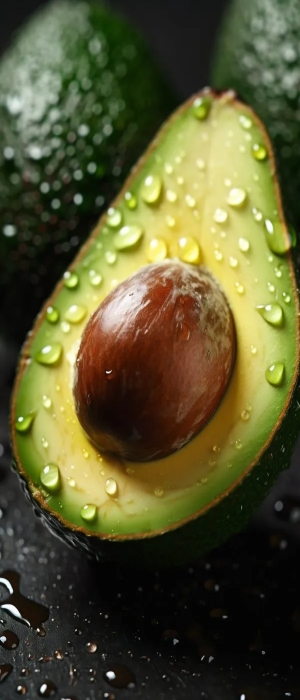 Freshly Cut Avocado: The Epitome of Healthy Food