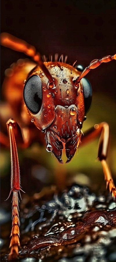 Intricate World of Insects: A Detailed Look at an Ant's Anatomy