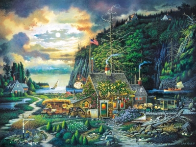 Jigsaw Planet: Serenity of Wilderness Living