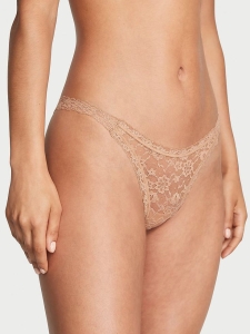 Lace Lingerie: Exploring the Allure of Thongs in Nude Tones