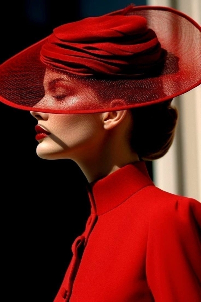 Lady in Red: A Bold Fashion Statement