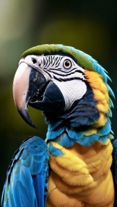 Macaw Majesty: The Vibrant Beauty of Blue and Yellow Parrots
