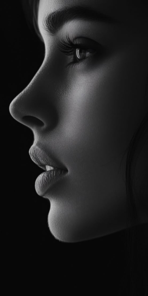 Monochrome Mastery: The Art of Profile Portraiture