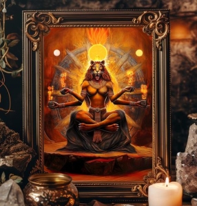 Mystic Aura: The Meditative Art of Multi-Armed Figurines