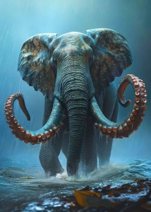 Mystical Encounter: The Octophant's Emergence
