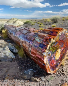 Petrified Wood: A Vibrant Testament to Time