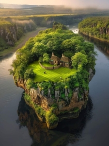 Serenity Enveloped in Nature: The Green Island Retreat