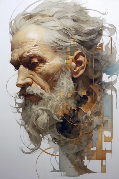The Artistic Fusion of Realism and Abstract in Portrait Artistry