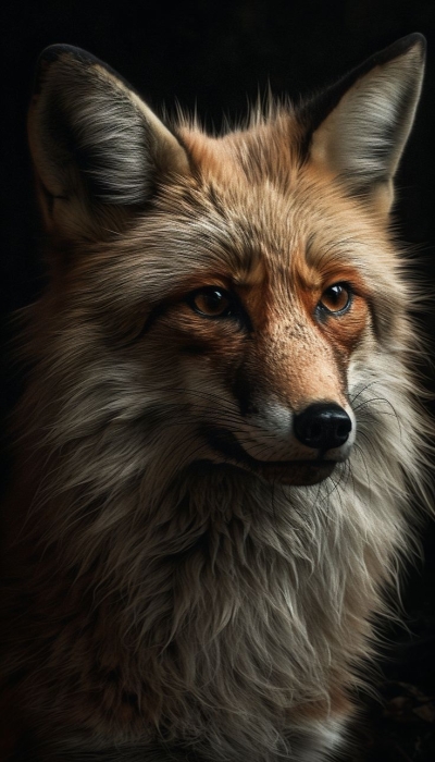The Captivating Beauty of a Fox: A Detailed Close-Up