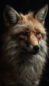 The Captivating Beauty of a Fox: A Detailed Close-Up