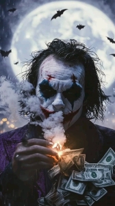The Enigmatic Joker: A Portrait of Eccentricity and Rebellion