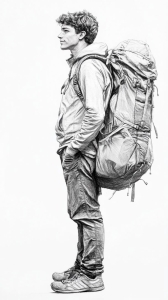 The Lone Wanderer: A Monochrome Travelogue