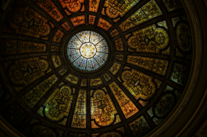 The Radiant Beauty of a Stained Glass Dome