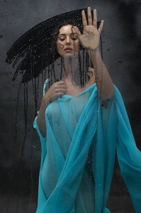 Translucent Elegance: An Artistic Exploration of Fluidity