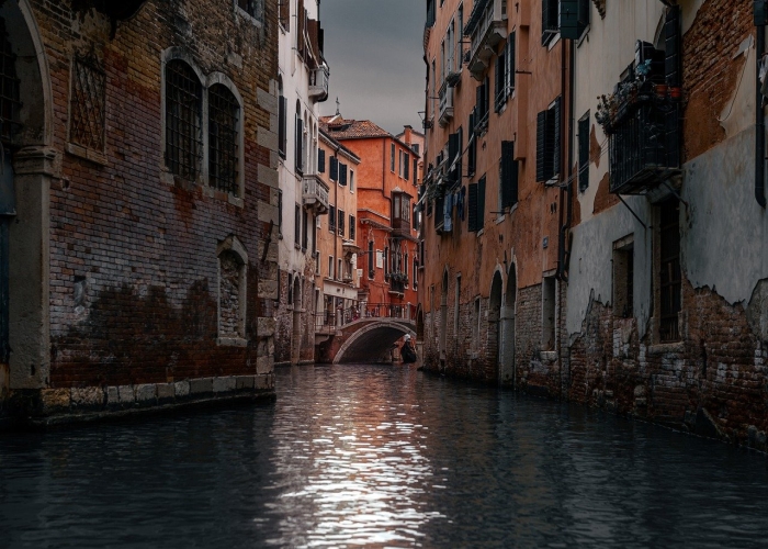 Venetian Waterway: A Journey Through a Historic Canal